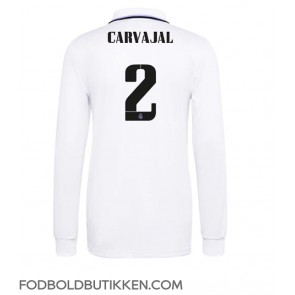 Real Madrid Daniel Carvajal #2 Hjemmebanetrøje 2022-23 Langærmet